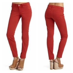 J Brand skinny jeans blood orange size 29
